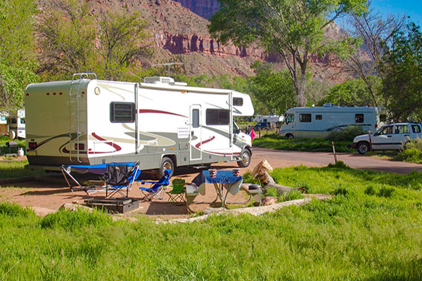 good camping spot in Utah